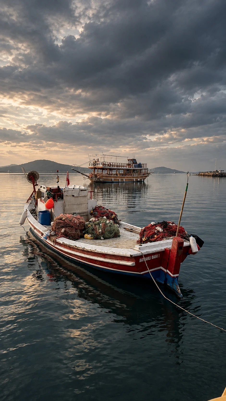 Balıkçı Teknesi Cunda