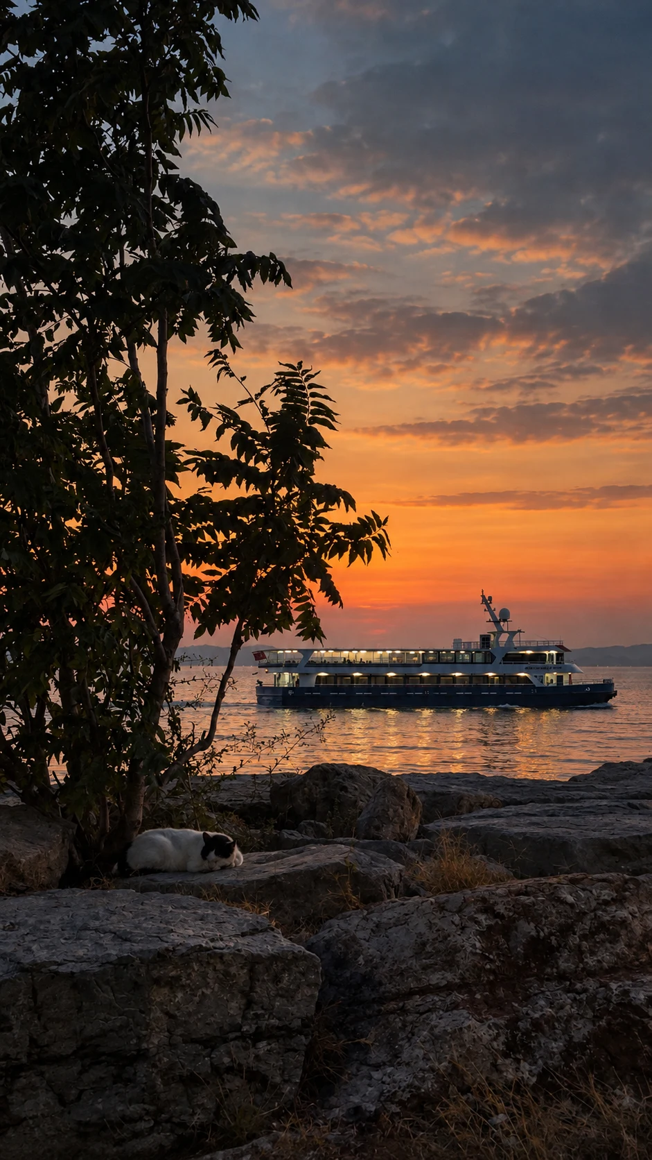Gün Batımında Kadıköy