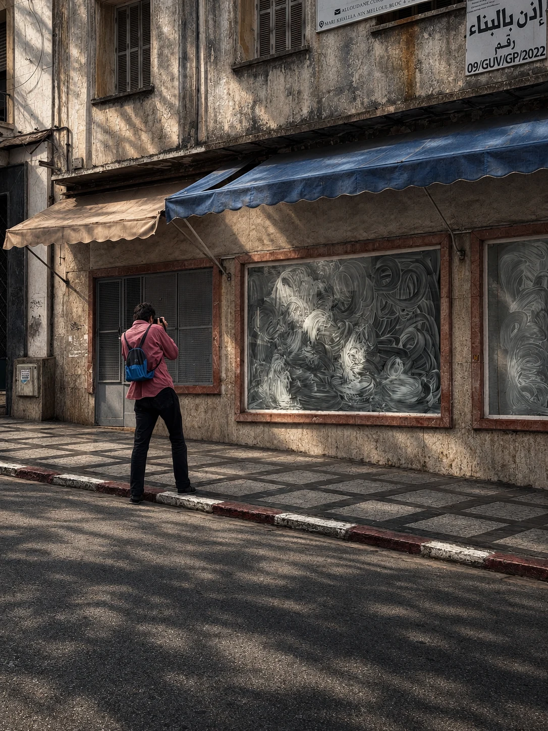 Rasgele sanat ve bir fotoğrafçı